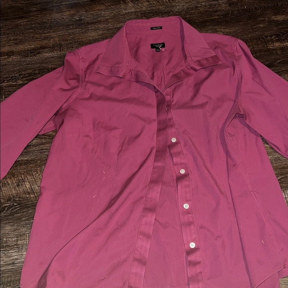 Talbots Rich Pink Blouse - Picture 3 of 3